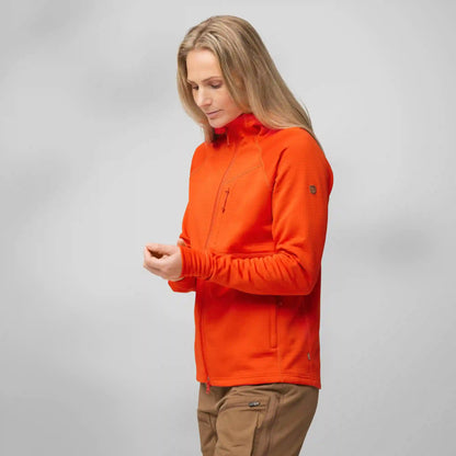 Abisko Grid Fleece Hoodie W