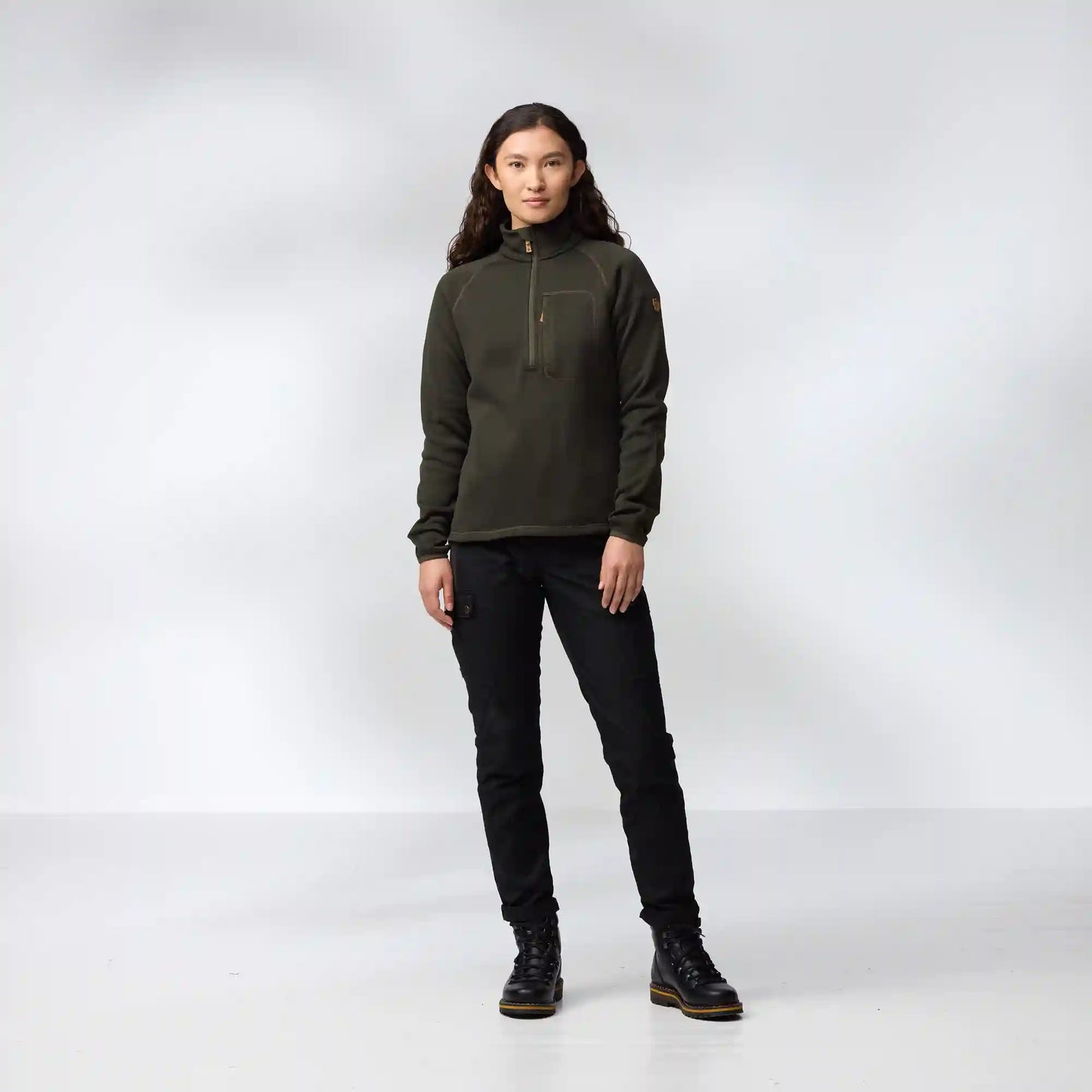 Övik Fleece Half Zip W