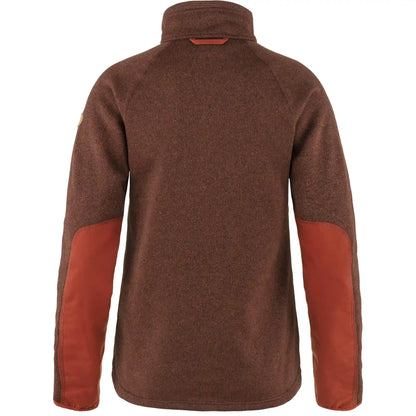 Övik Fleece Zip Sweater W