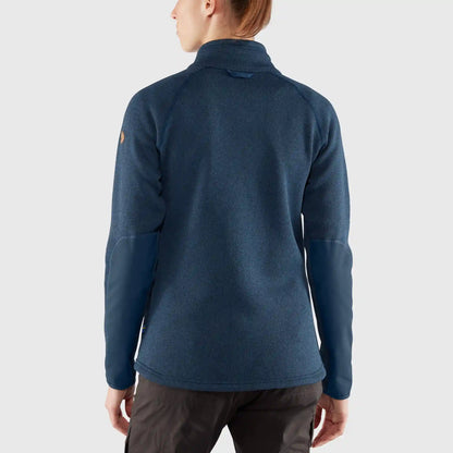 Övik Fleece Zip Sweater W